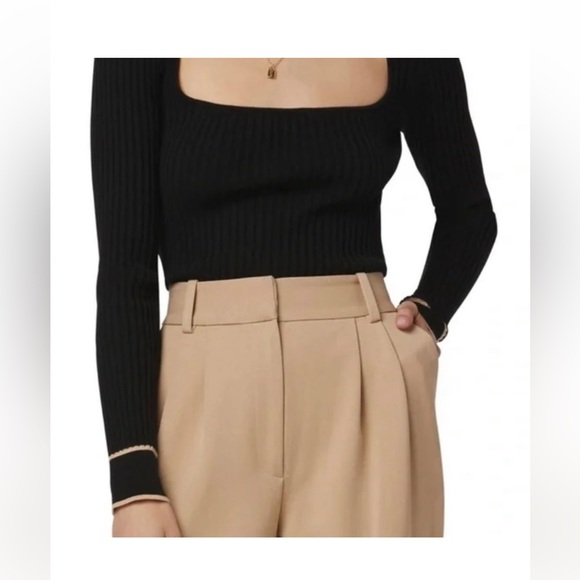 Favorite Daughter trim sweater - Picture 2 of 4